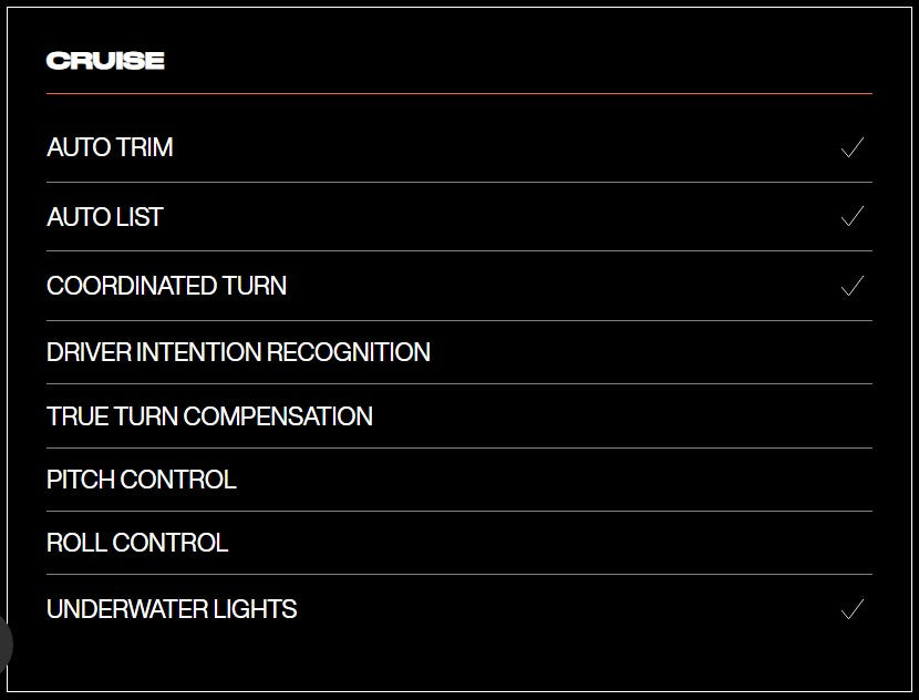 Cruise Software Package